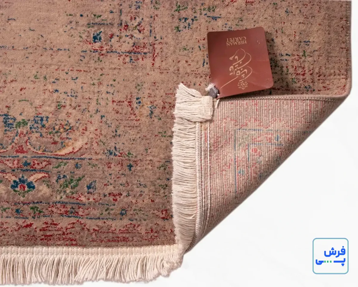 hr-189-e6.webp خرید قسطی | فرش وینتیج HR 189 نسکافه ای قرمز