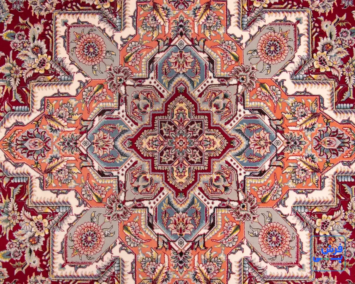 خرید قسطی |  فرش کلاسیک 1255 لاکی