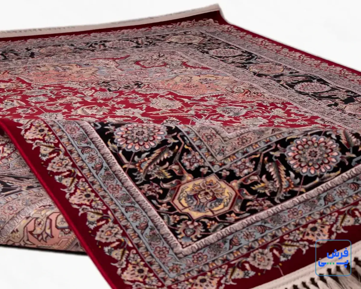 خرید قسطی |  فرش کلاسیک 1255 لاکی