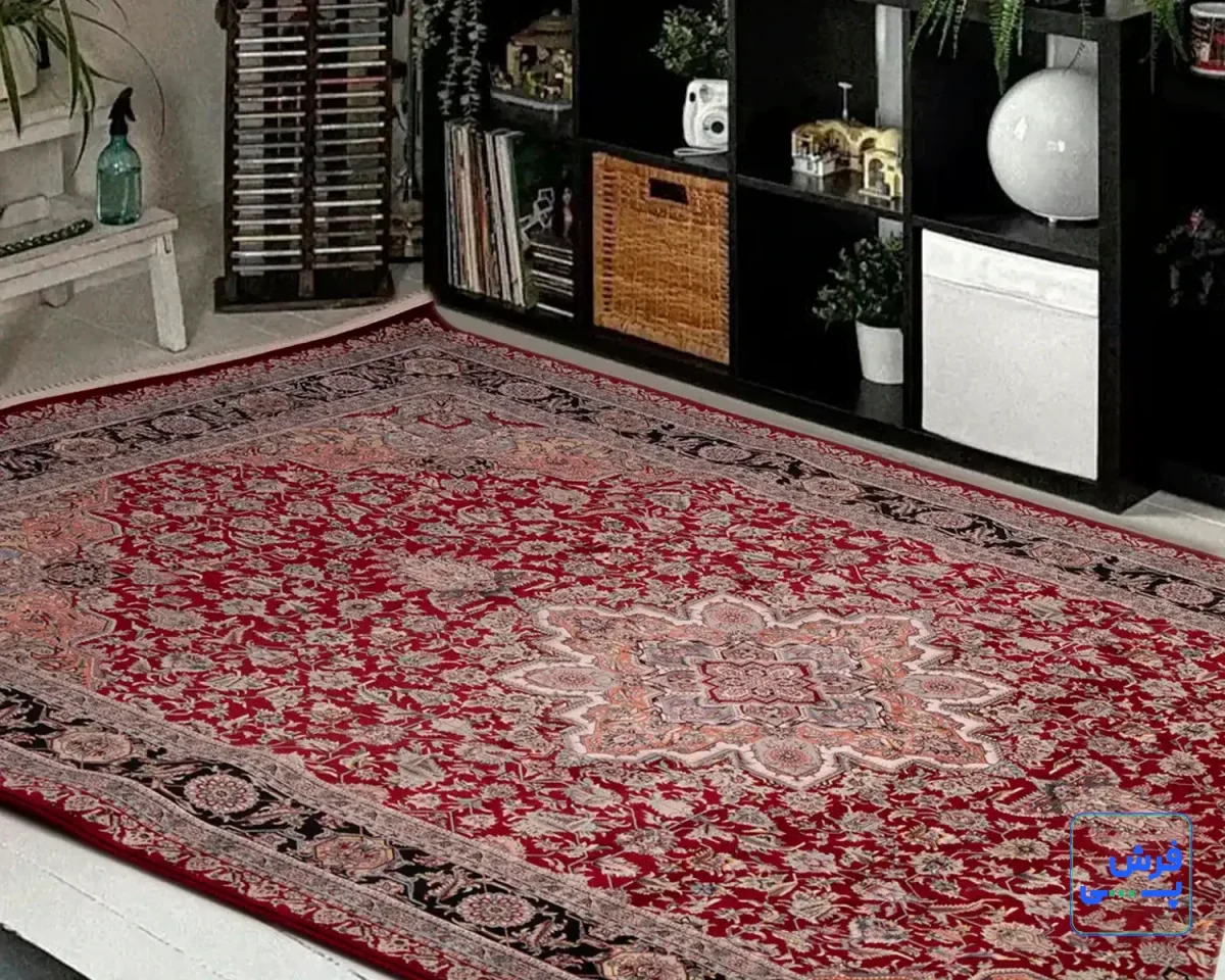 خرید قسطی |  فرش کلاسیک 1255 لاکی