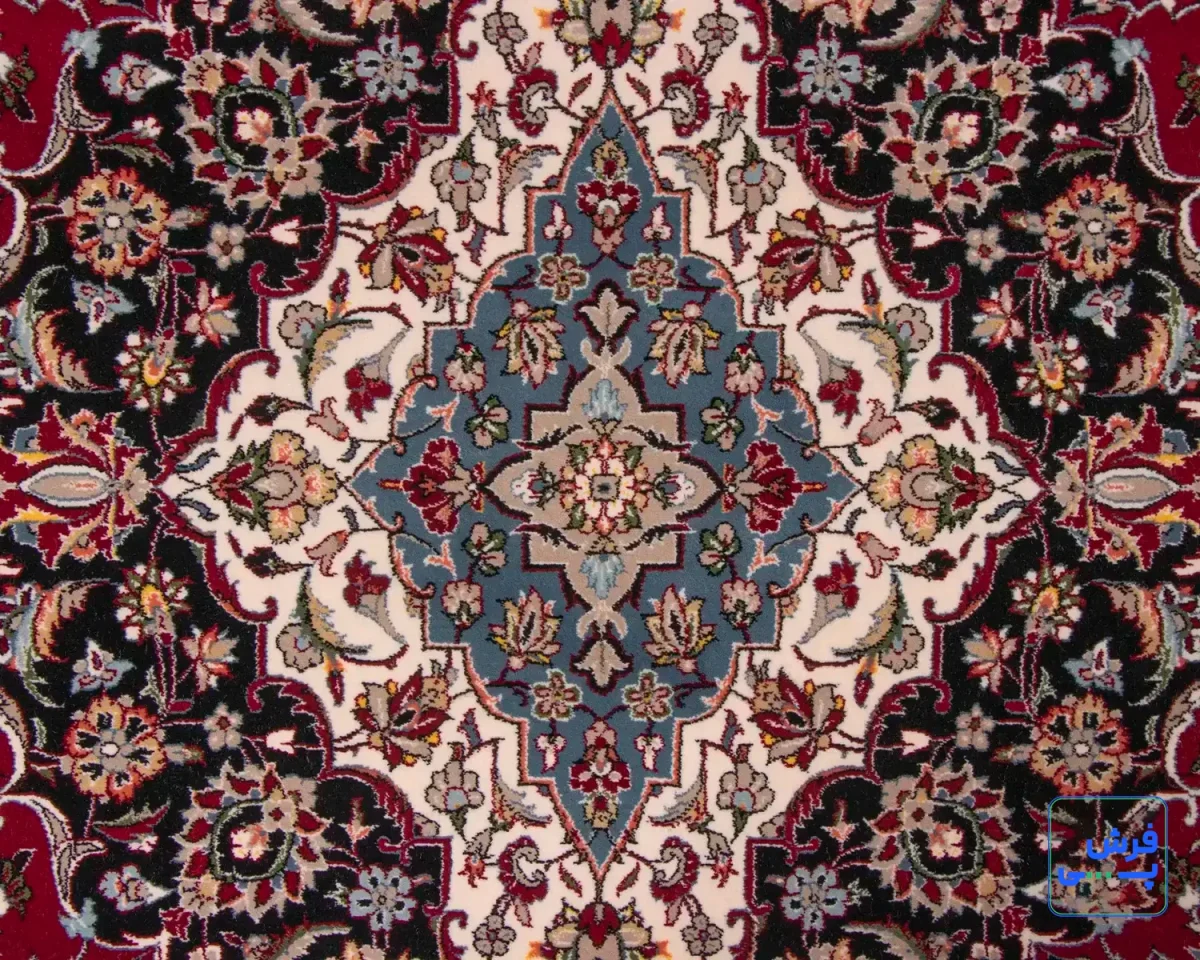 خرید قسطی |  فرش کلاسیک 1262 لاکی