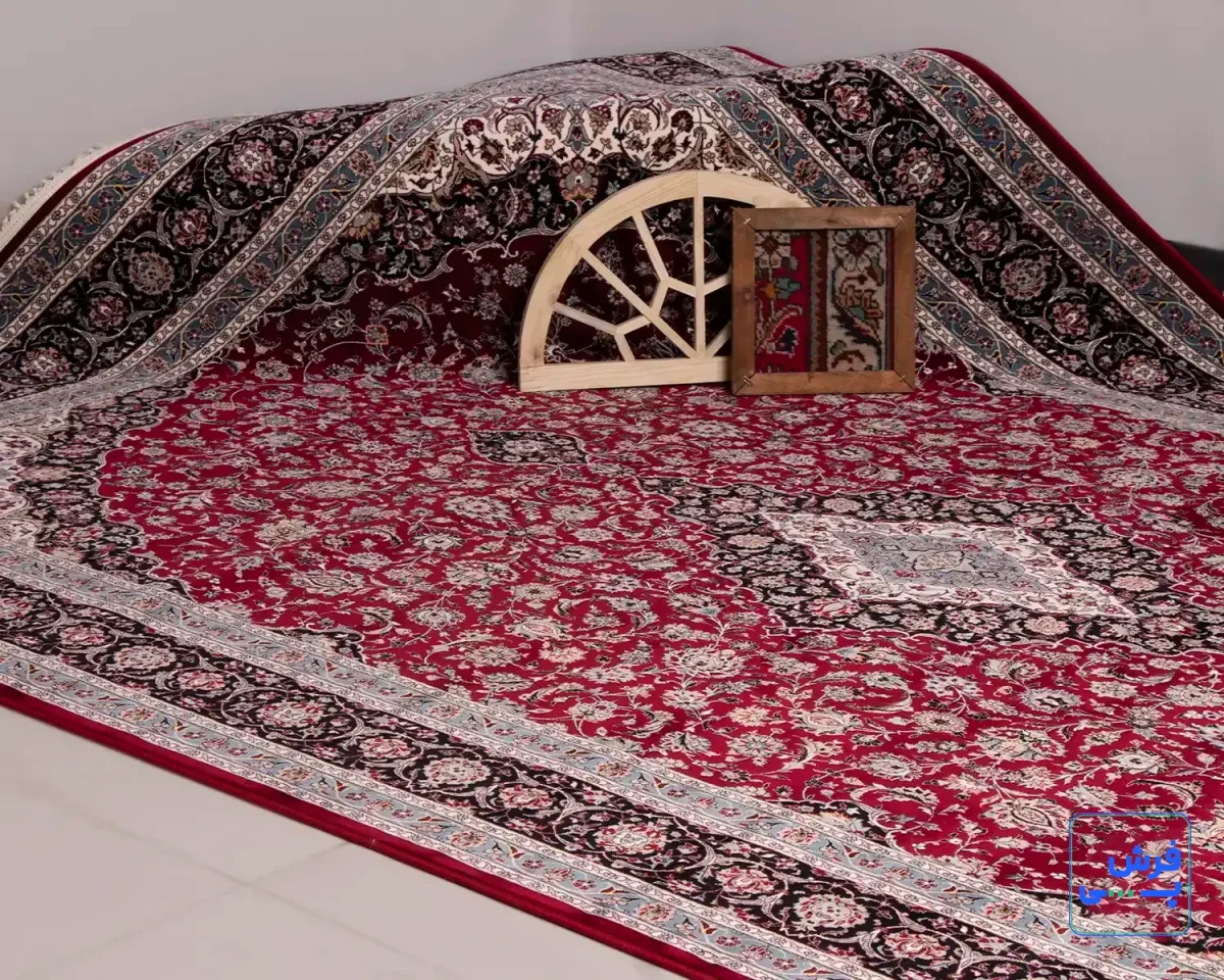 خرید قسطی |  فرش کلاسیک 1262 لاکی