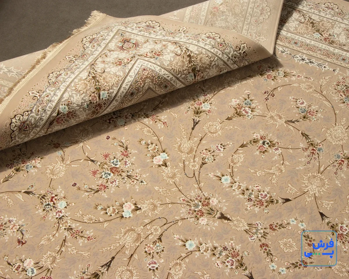 خرید قسطی | فرش کلاسیک شروین بژ