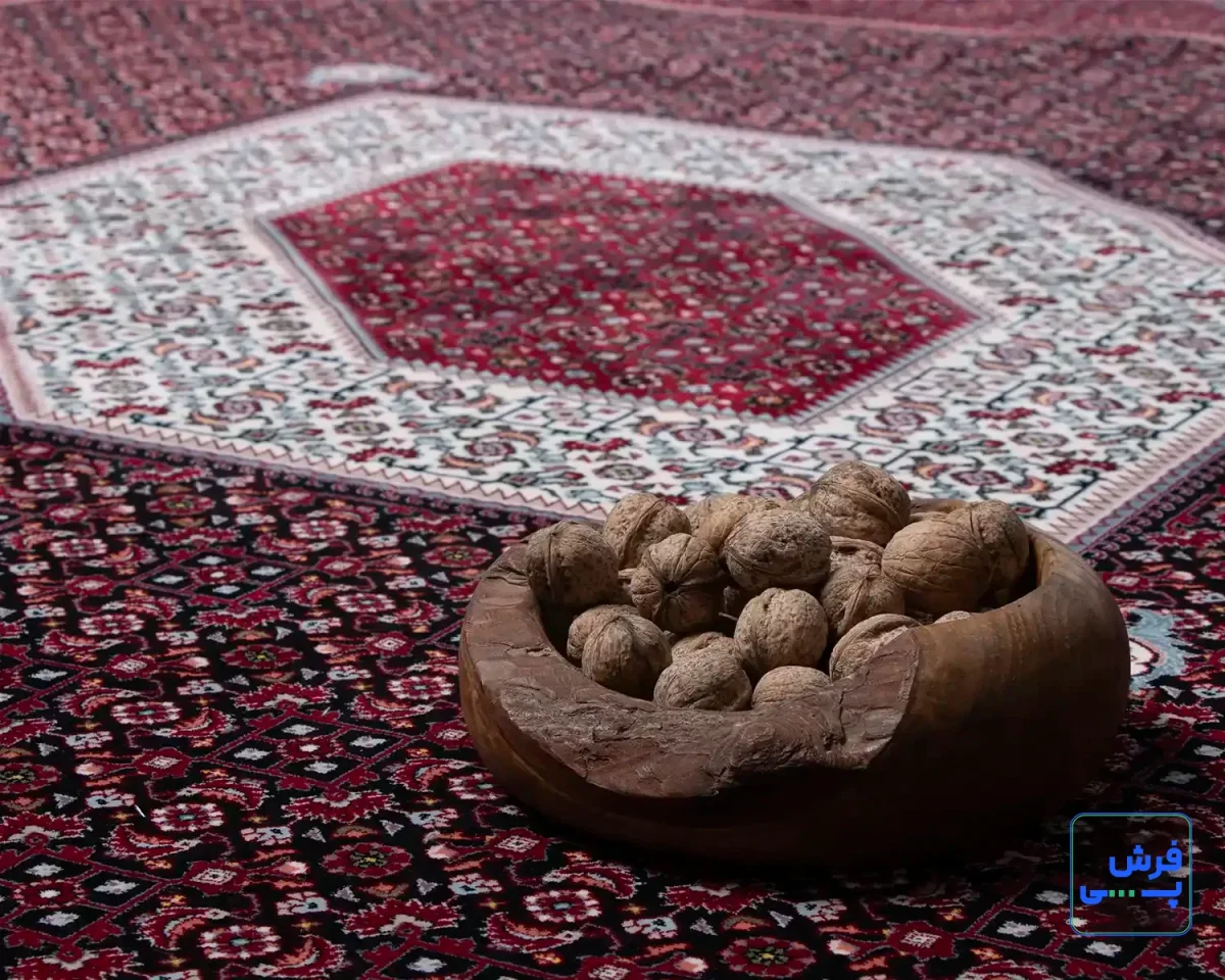 خرید قسطی |  فرش کلاسیک 1230 سرمه ای