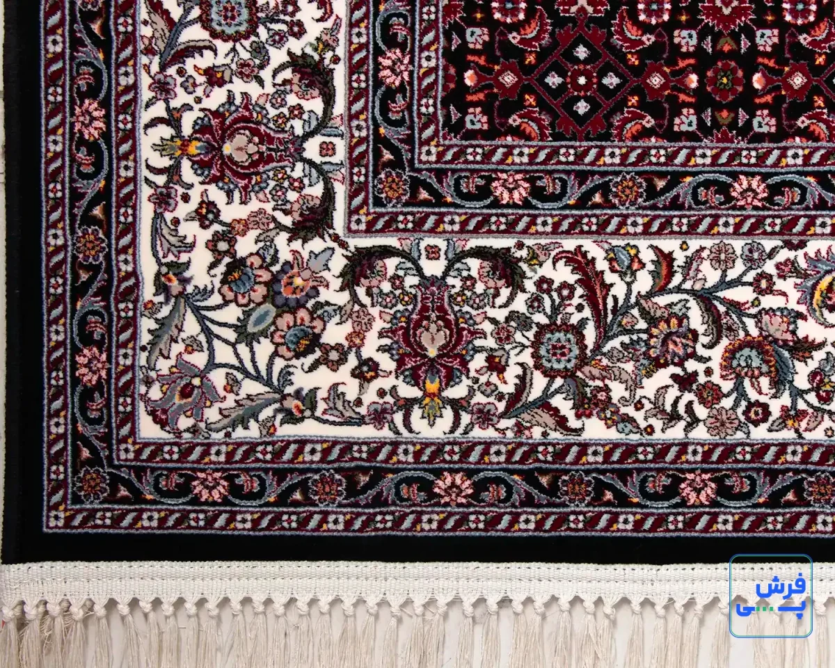 خرید قسطی |  فرش کلاسیک 1230 سرمه ای