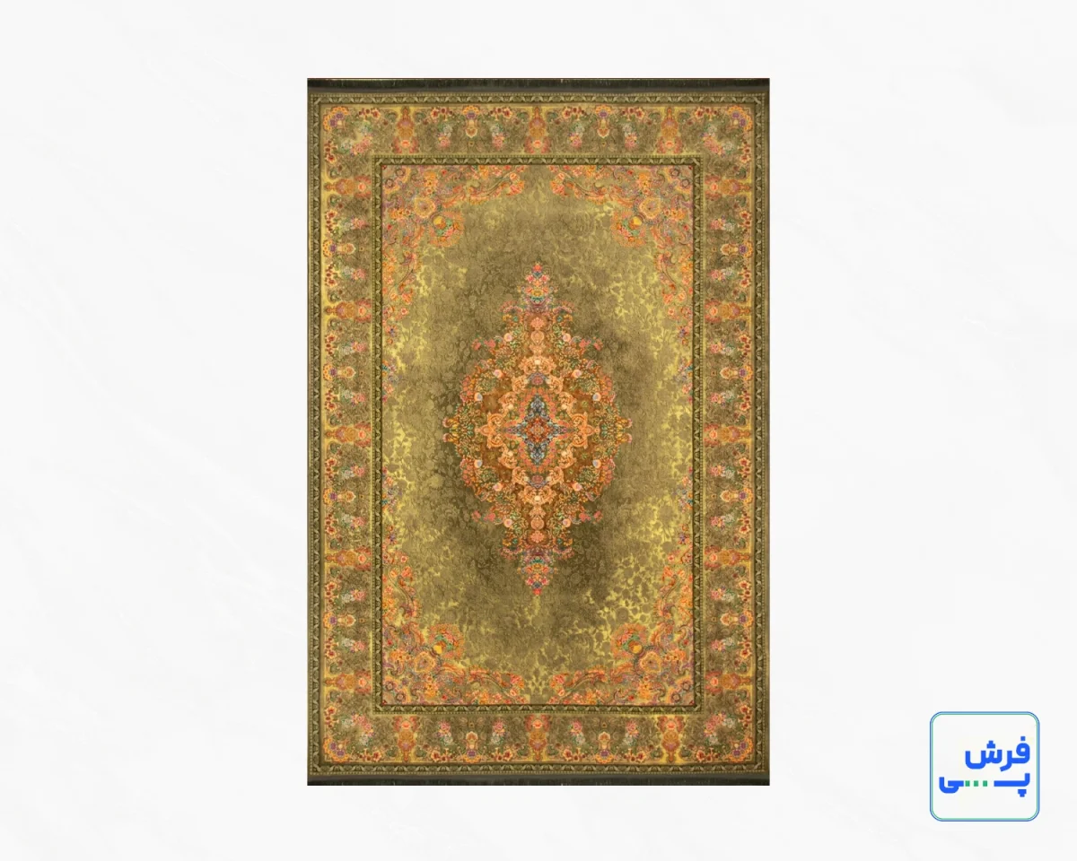 t-1078-1.webp خرید قسطی | فرش ابریشم ماشینی T1078 سبز
