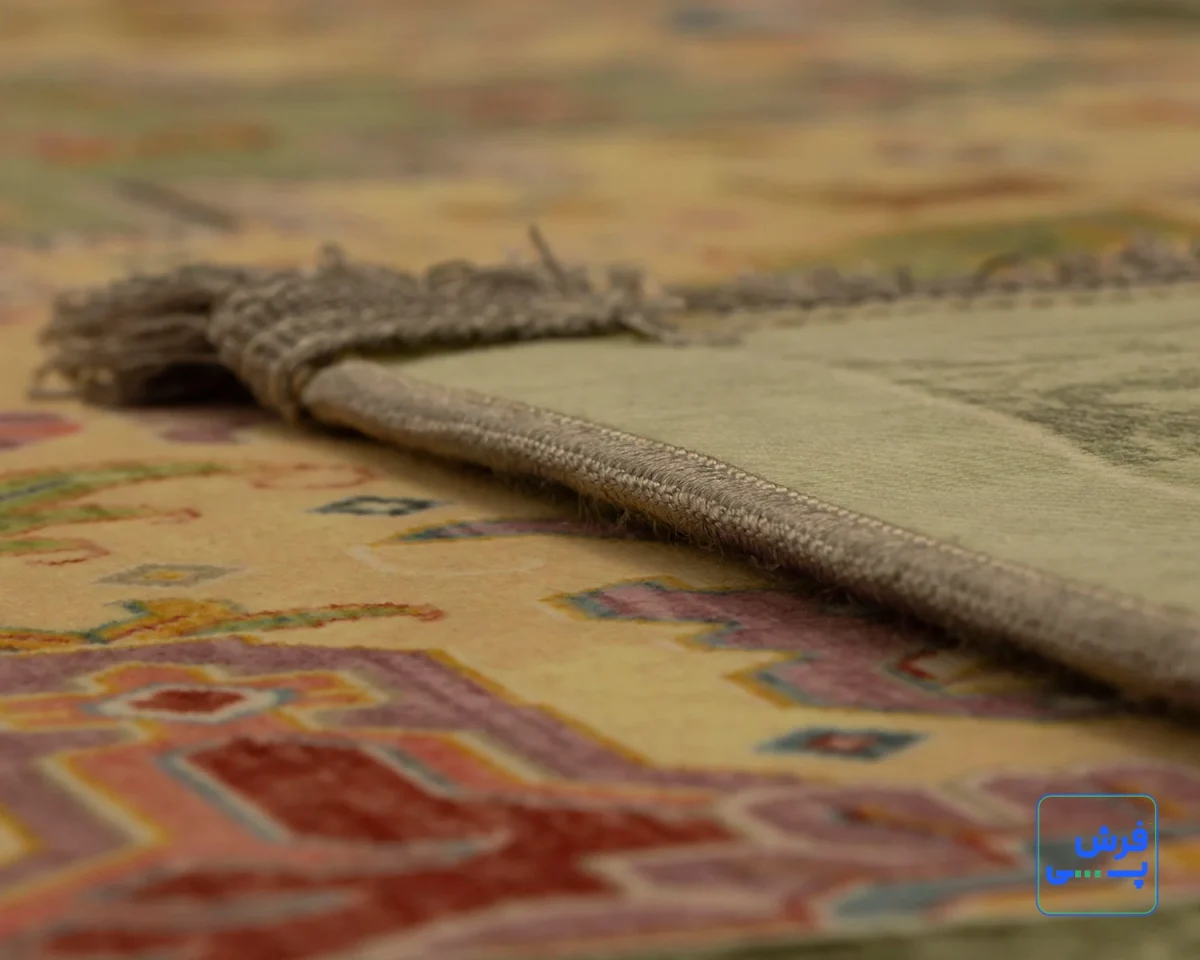 t-1093-8-1.webp خرید قسطی | فرش ابریشم ماشینی T1093 سبز