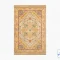 خرید قسطی |  فرش ابریشم ماشینی T1095 کرم