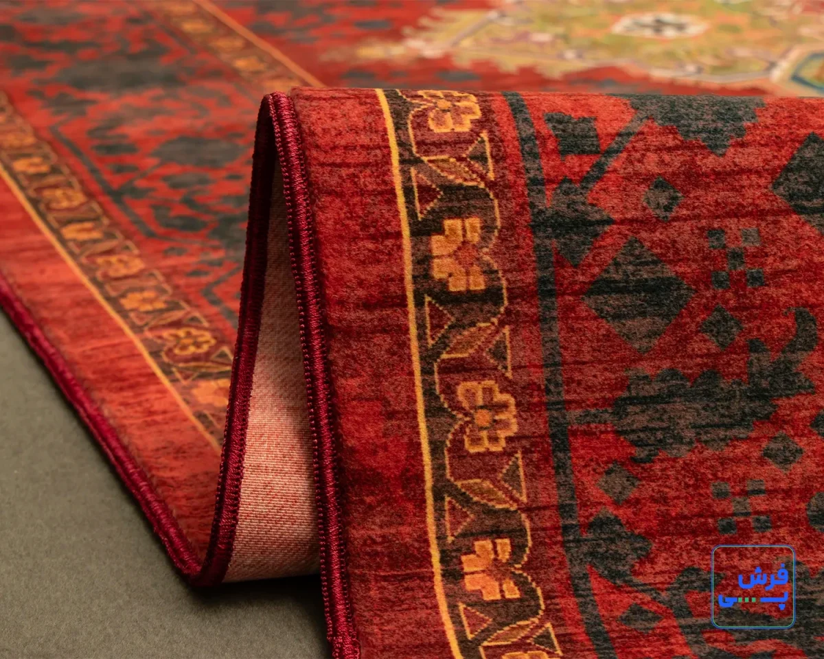 t-1096-7-1.webp خرید قسطی | فرش ابریشم ماشینی T1096 قرمز