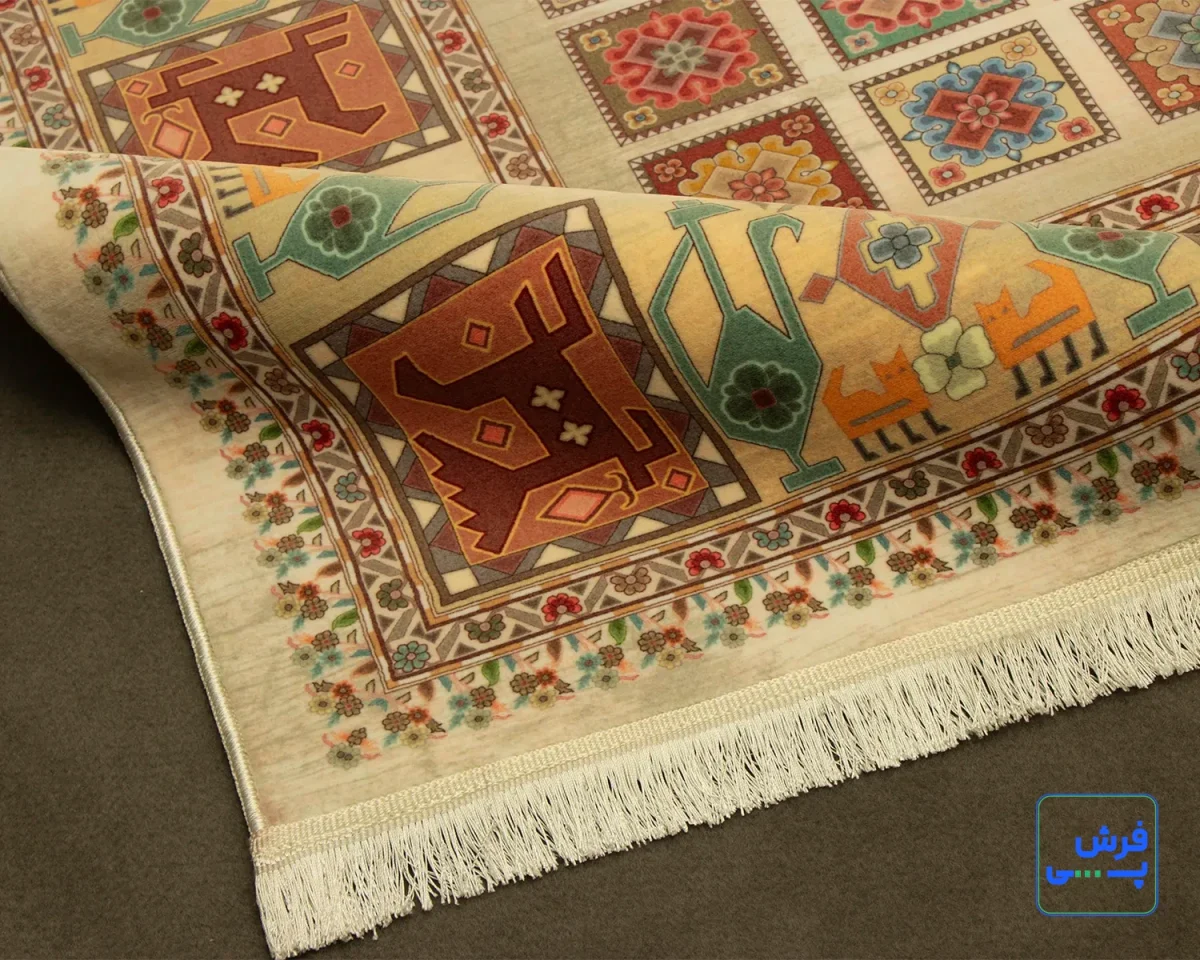 t-1114-8-1.webp خرید قسطی | فرش ابریشم ماشینی T1113 کرم