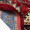 t1089-7.webp خرید قسطی | فرش ابریشم ماشینی T1089 لاکی حاشیه آبی