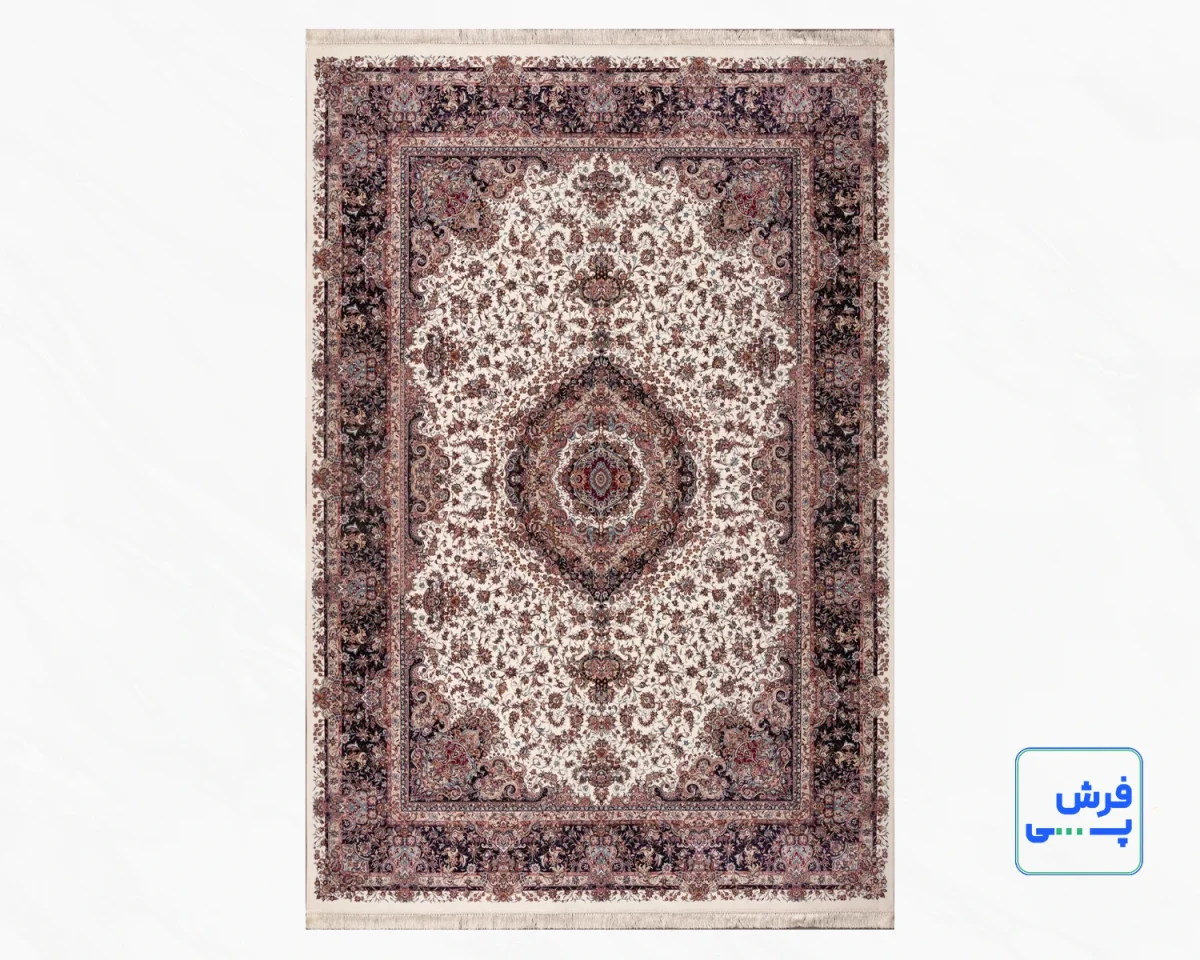 خرید قسطی | فرش کلاسیک 12856 کرم