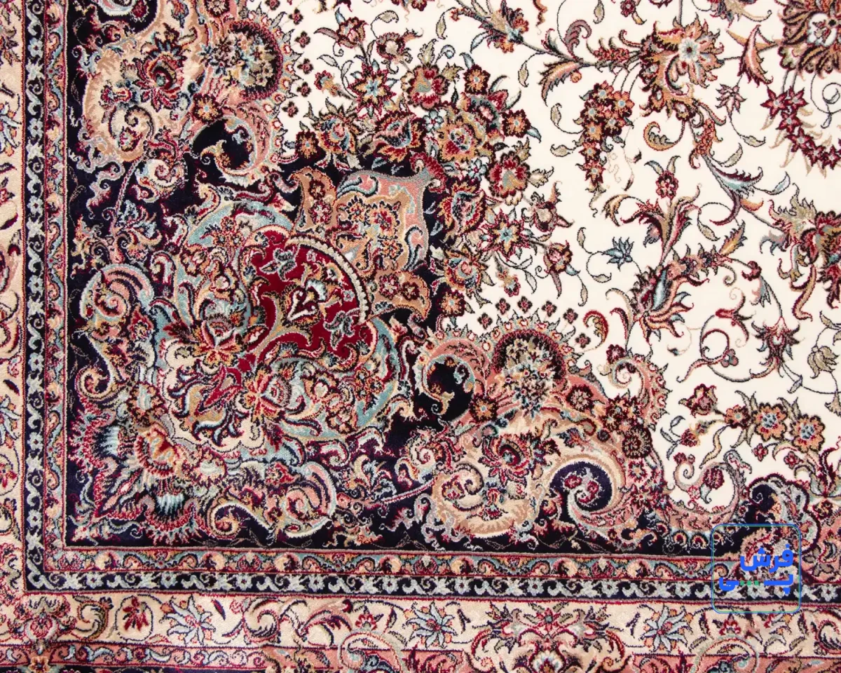 خرید قسطی | فرش کلاسیک 12856 کرم