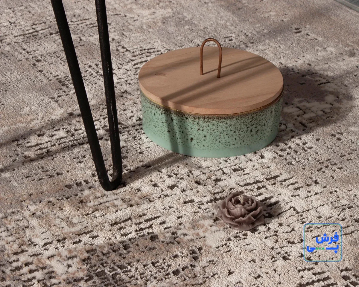 خرید قسطی | فرش وینتیج 40130 بژ