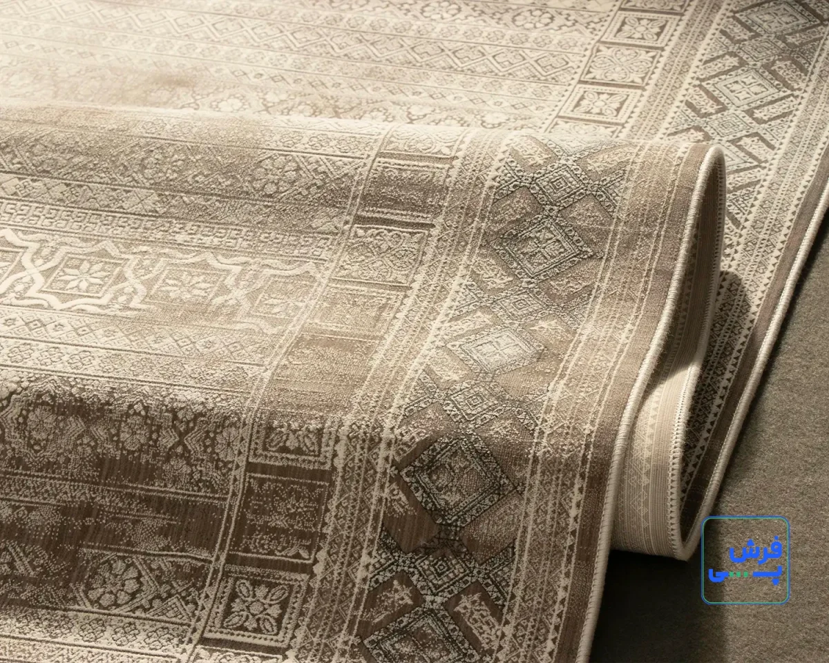 735322-3.webp خرید قسطی | فرش وینتیج 735322 نسکافه ای