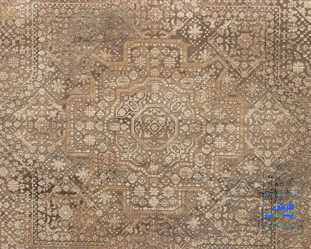 735522-11.webp خرید قسطی | فرش وینتیج 735522 کرم طوسی