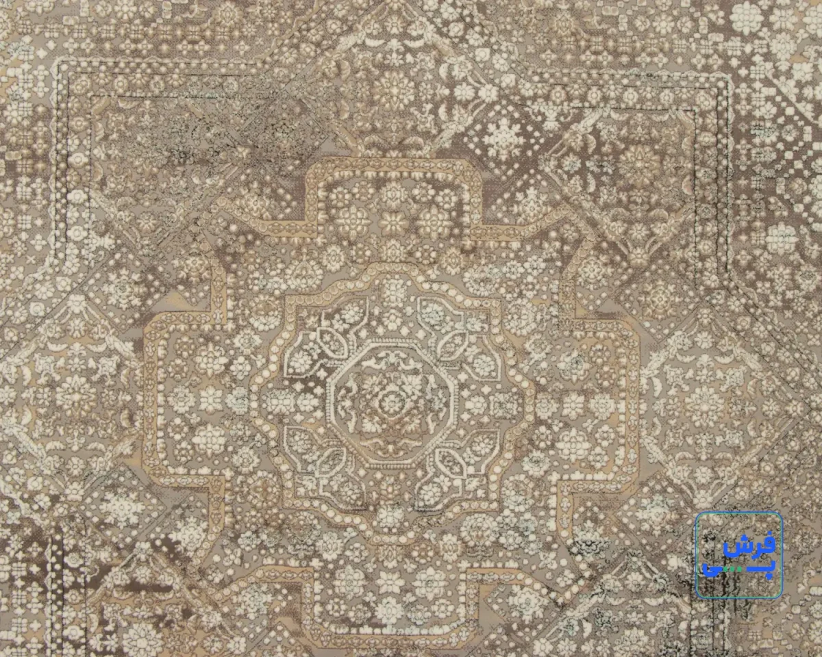 735522-3.webp خرید قسطی | فرش وینتیج 735522 کرم طوسی