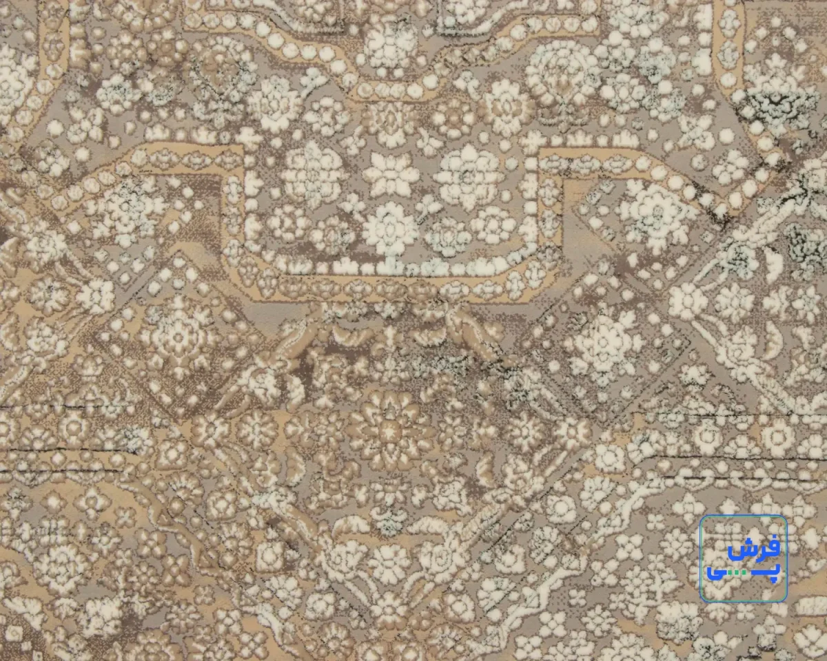 735522-4.webp خرید قسطی | فرش وینتیج 735522 کرم طوسی