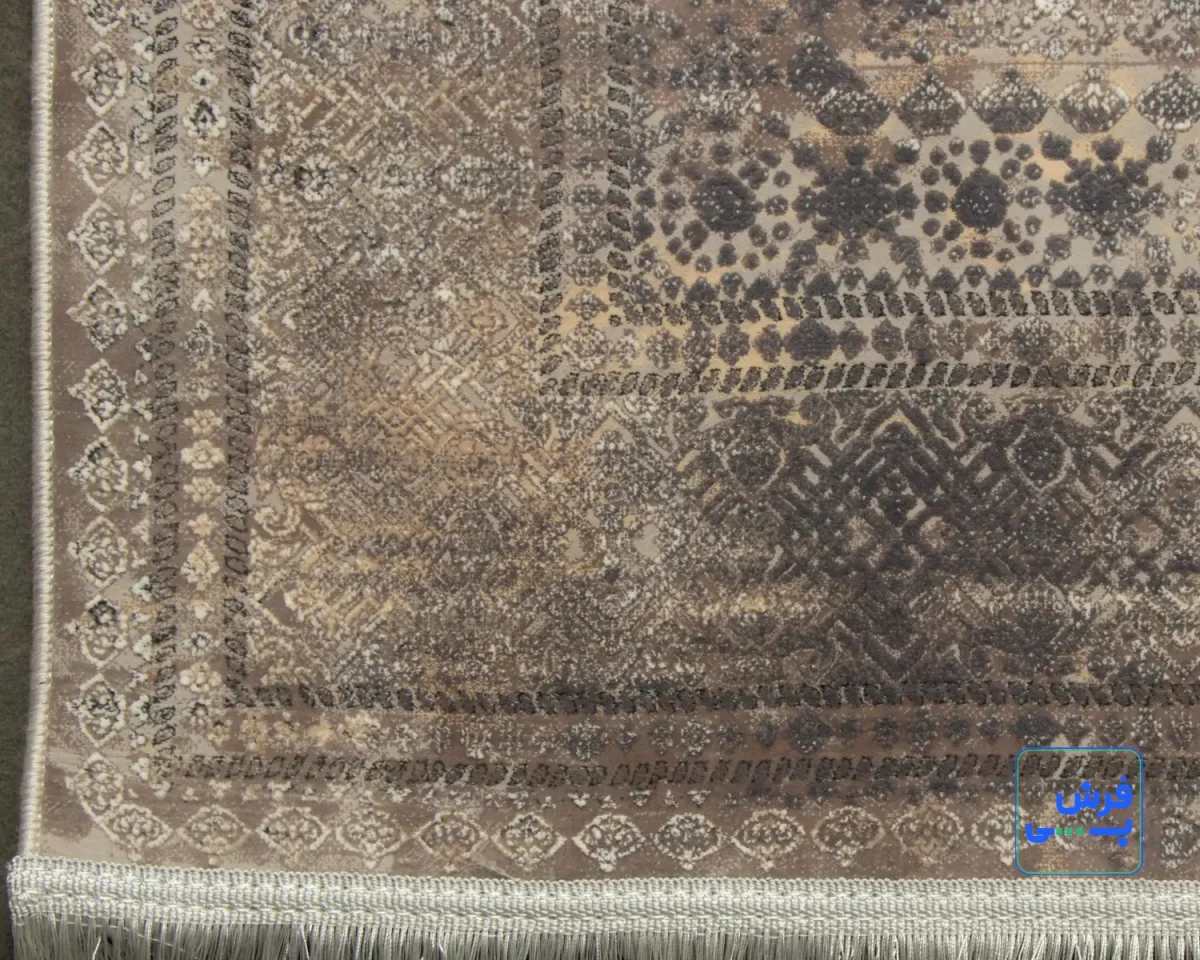 735522-6.webp خرید قسطی | فرش وینتیج 735522 کرم طوسی