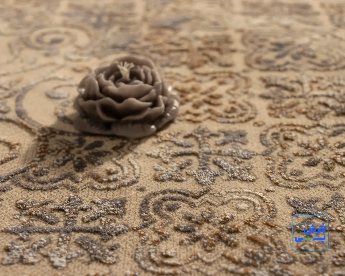 خرید قسطی | فرش وینتیج 742222 کرم