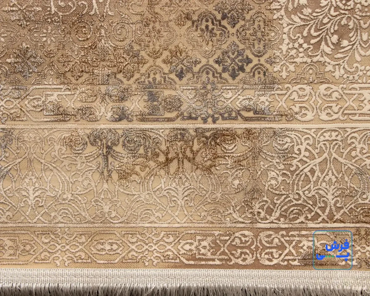 خرید قسطی | فرش وینتیج 742222 کرم