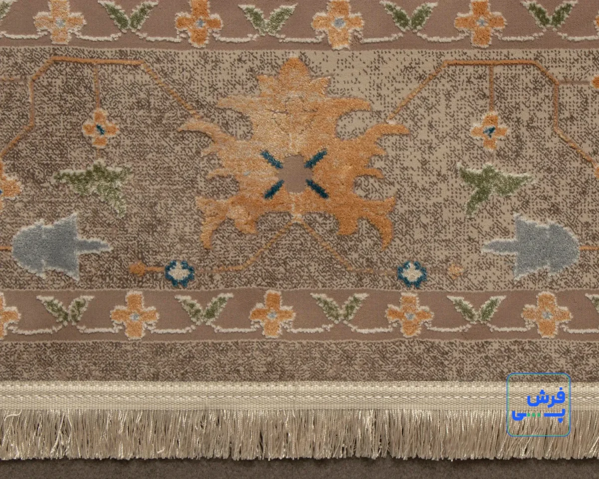 خرید قسطی | فرش وینتیج 75014 کرم بژ