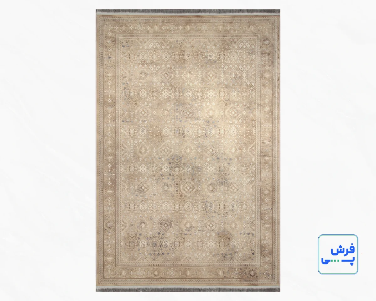 خرید قسطی | فرش وینتیج 761422 کرم