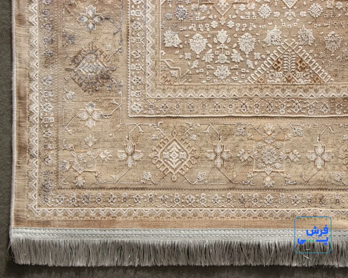 خرید قسطی | فرش وینتیج 761422 کرم