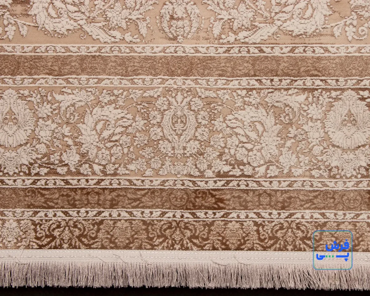 9251-6.webp خرید قسطی | فرش وینتیج 9251 کرم طلایی