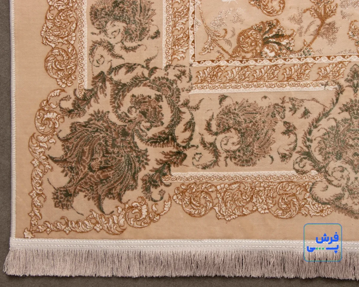 9998-4.webp خرید قسطی | فرش کلاسیک 9998 کرم طلایی
