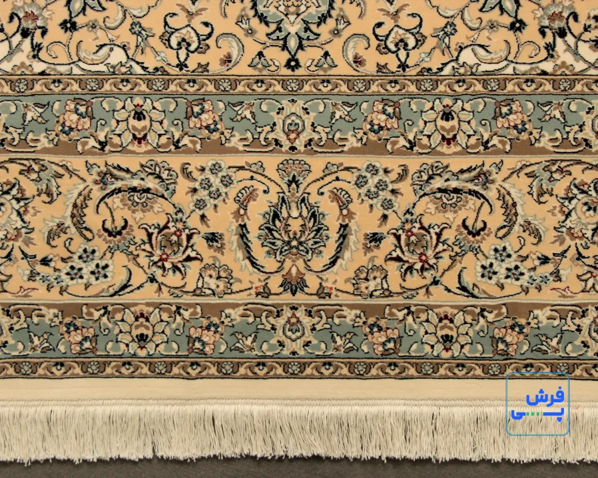خرید قسطی | فرش کلاسیک کد 002_ رنگ 1101 کرم بژ