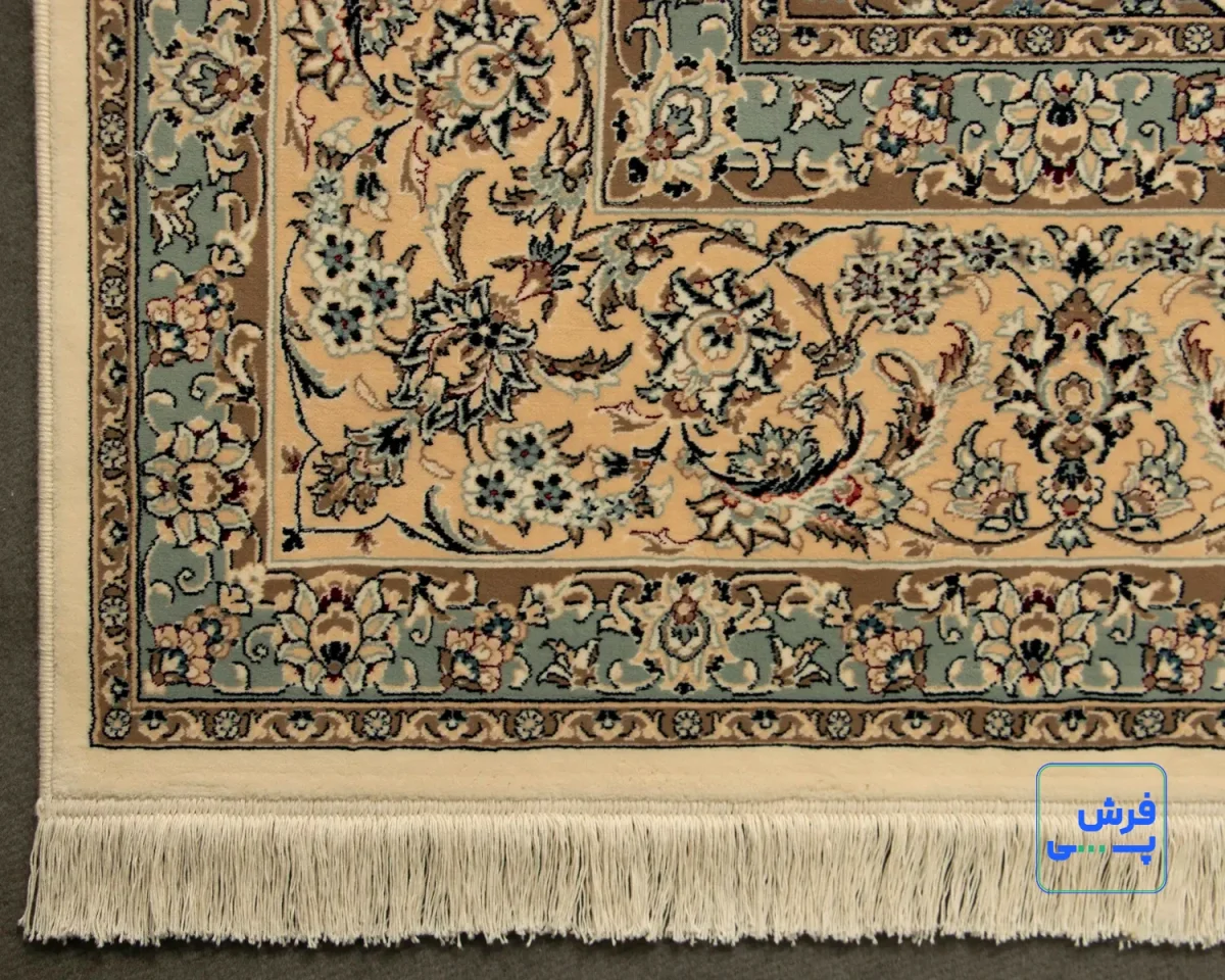 خرید قسطی | فرش کلاسیک کد 002_ رنگ 1101 کرم بژ