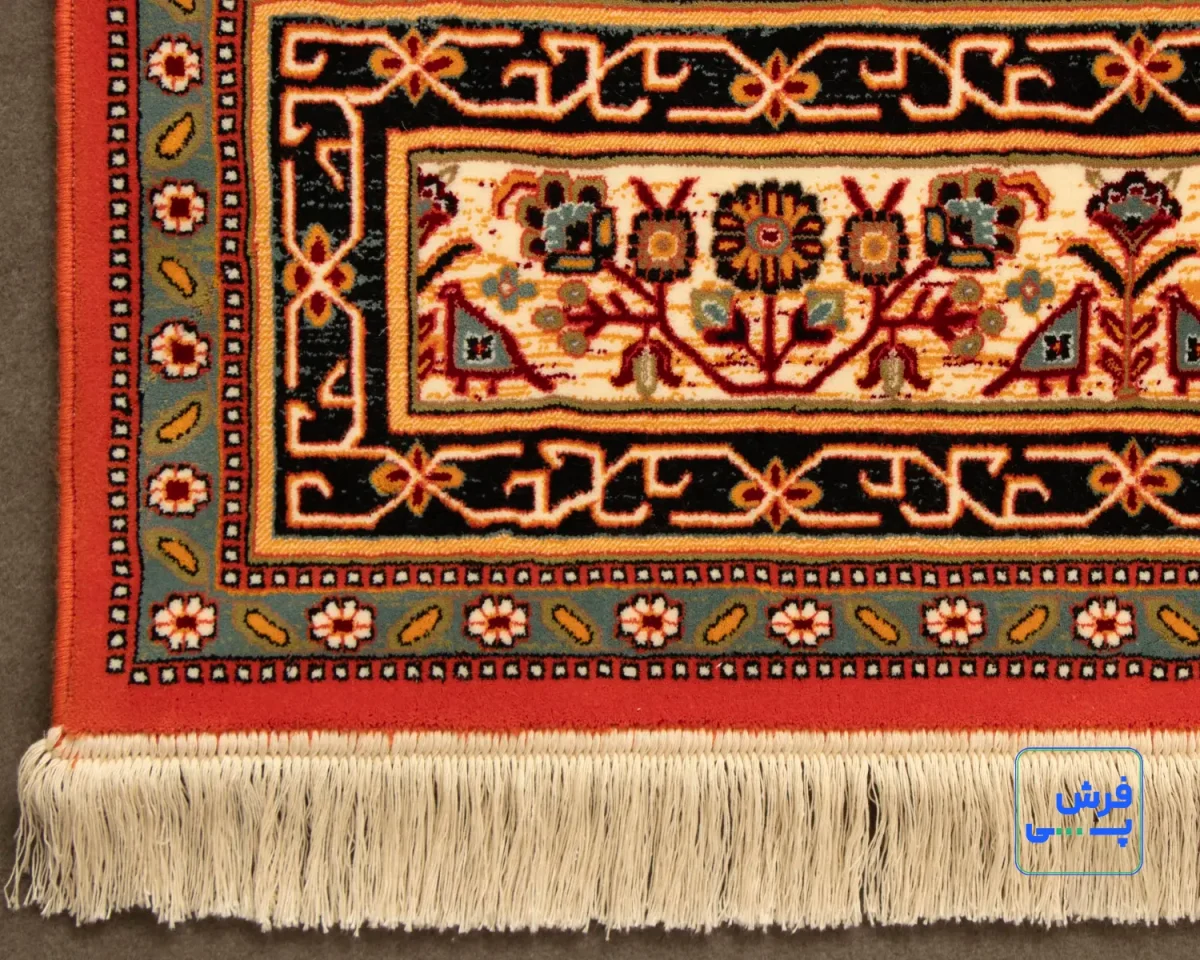 N-120-2549-A-13.webp خرید قسطی | فرش وینتیج کد 120_ رنگ 2549 پیازی