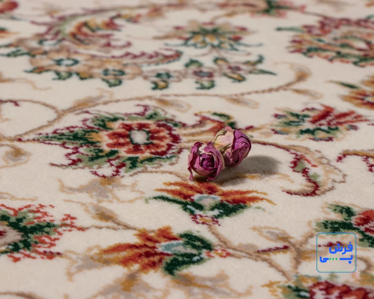Q-021-1008-3.webp خرید قسطی | فرش کلاسیک کد 021_ رنگ 1008 کرم حاشیه فیلی
