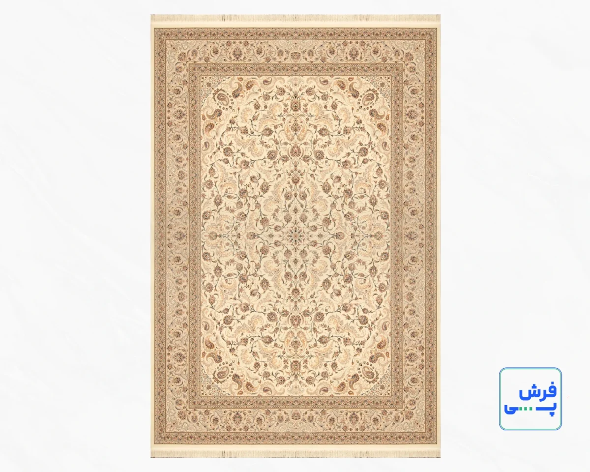 l-052-3002.webp خرید قسطی | فرش کلاسیک کد 052_ رنگ 3002 کرم