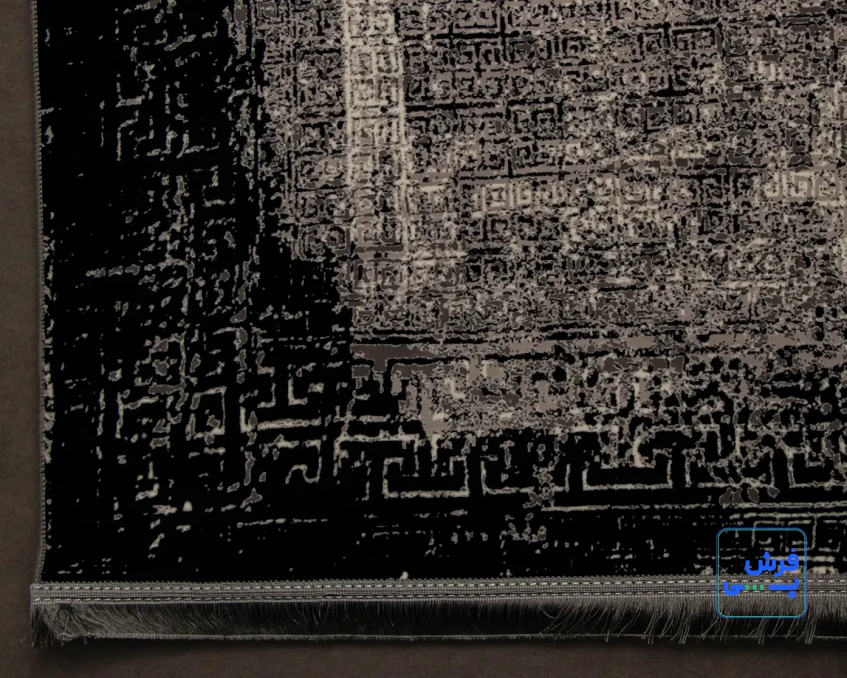 n-05-3.webp خرید قسطی | فرش وینتیج N05 طوسی مشکی