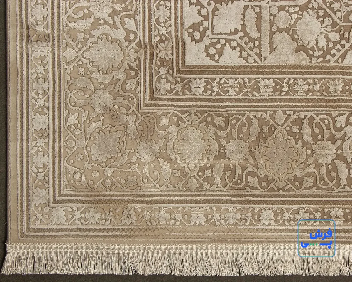 203-5.webp خرید اقساطی | فرش وینتیج 203 کرم نسکافه ای