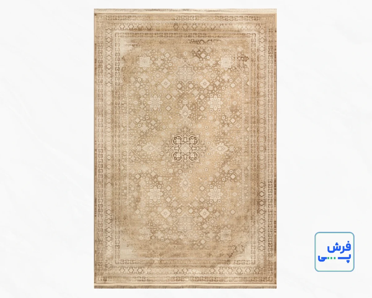 217-1.webp خرید اقساطی | فرش وینتیج 217 کرم نسکافه ای