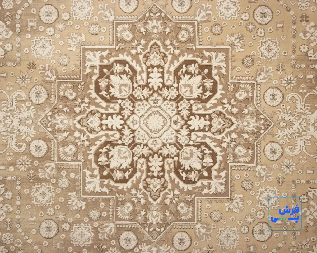217-10.webp خرید اقساطی | فرش وینتیج 217 کرم نسکافه ای