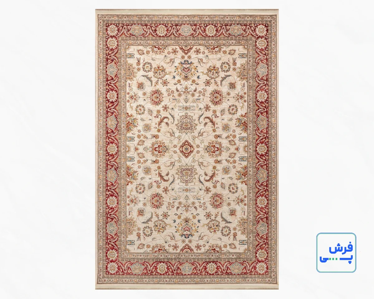 224-k.webp خرید اقساطی | فرش وینتیج 224 کرم لاکی