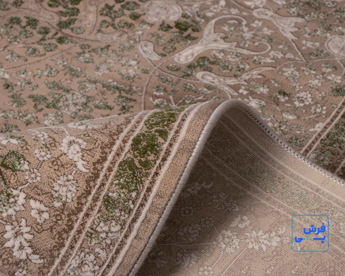 743722-4.webp خرید اقساطی | فرش وینتیج 743722 کرم سبز