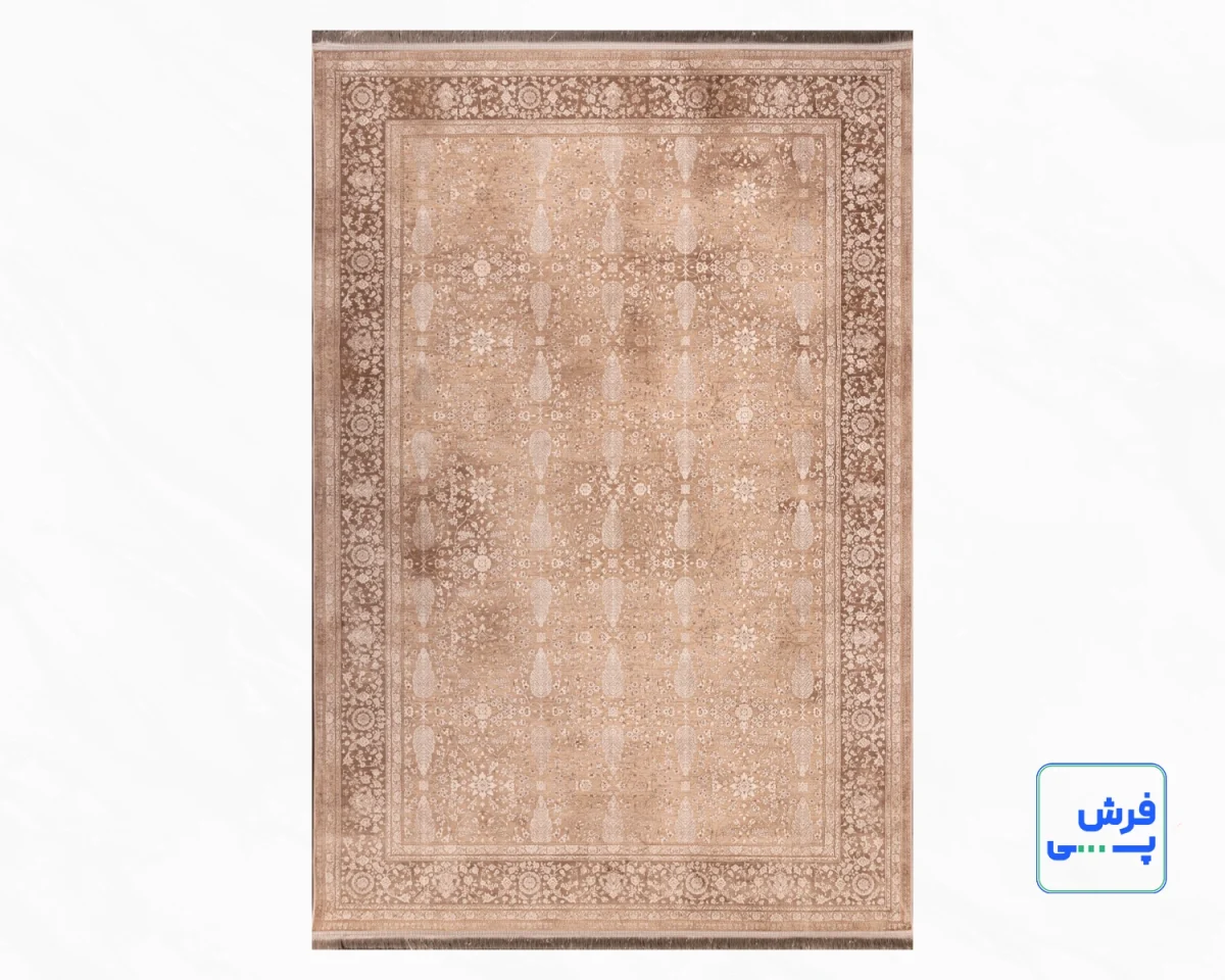 762022-1.webp خرید اقساطی | فرش وینتیج 762022 کرم نسکافه ای