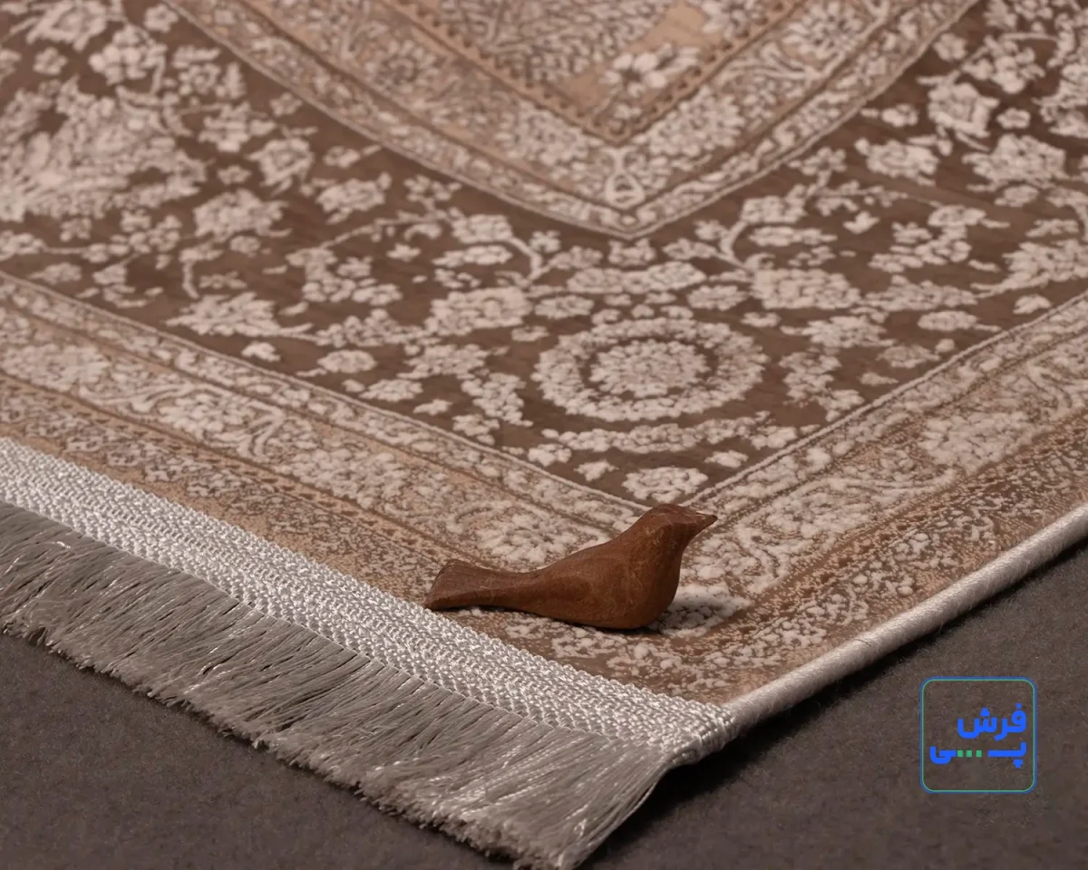762022-4.webp خرید اقساطی | فرش وینتیج 762022 کرم نسکافه ای