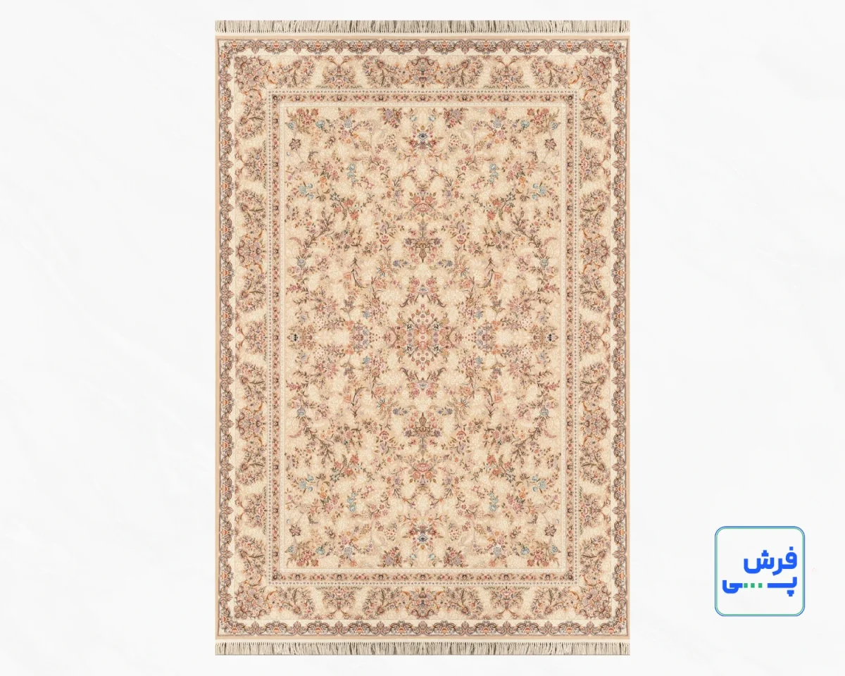 darbar-1-1.webp خرید اقساطی | فرش کلاسیک دربار کرم