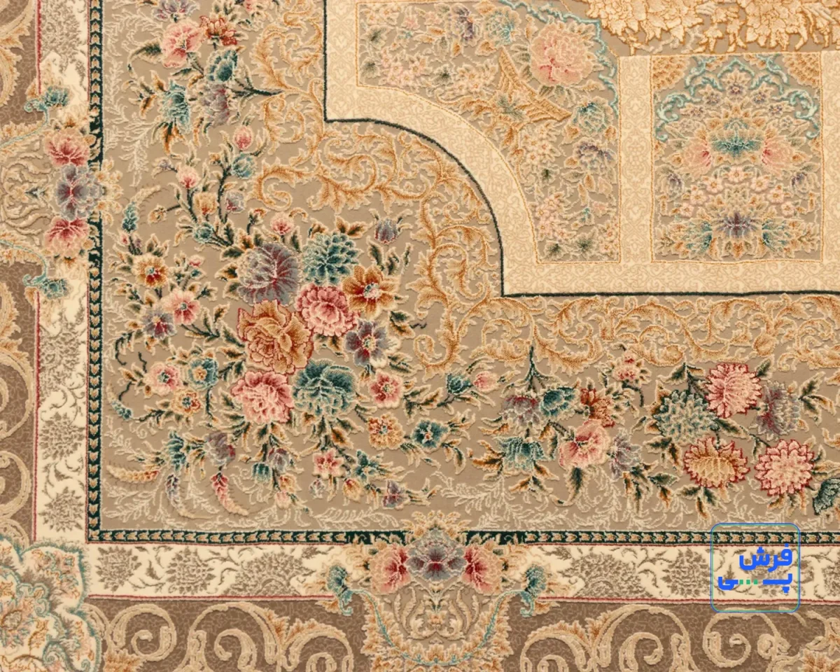 خرید اقساطی | فرش کلاسیک کد 042_ رنگ 2030 بژ