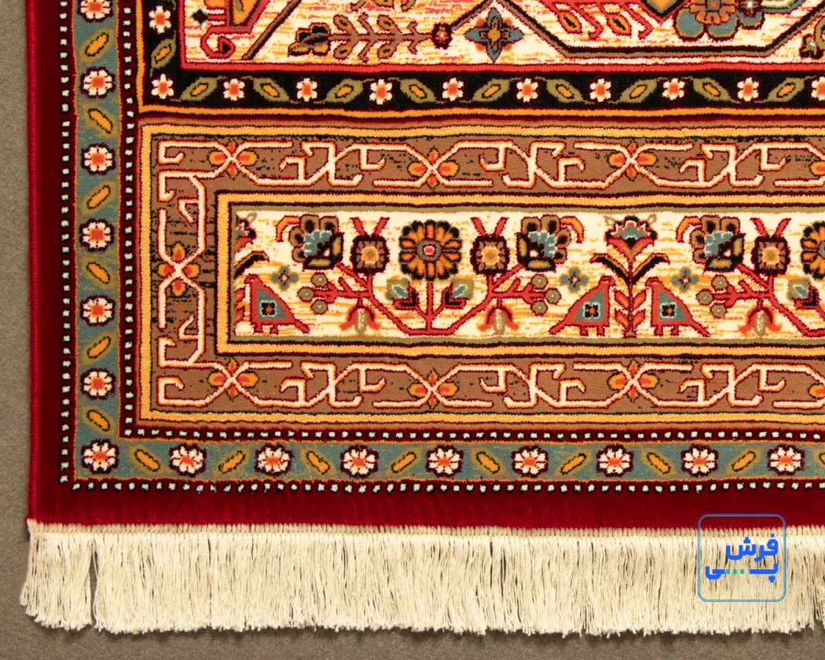 n-120-2552-a-10.webp خرید اقساطی | فرش وینتیج کد 120_ رنگ 2550 قرمز