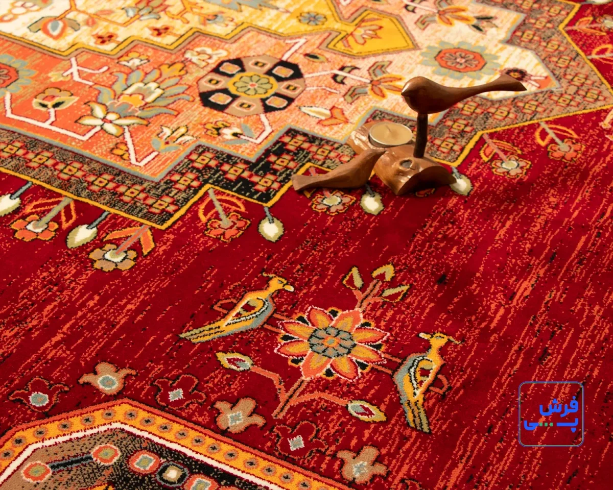n-120-2552-a-11.webp خرید اقساطی | فرش وینتیج کد 120_ رنگ 2550 قرمز