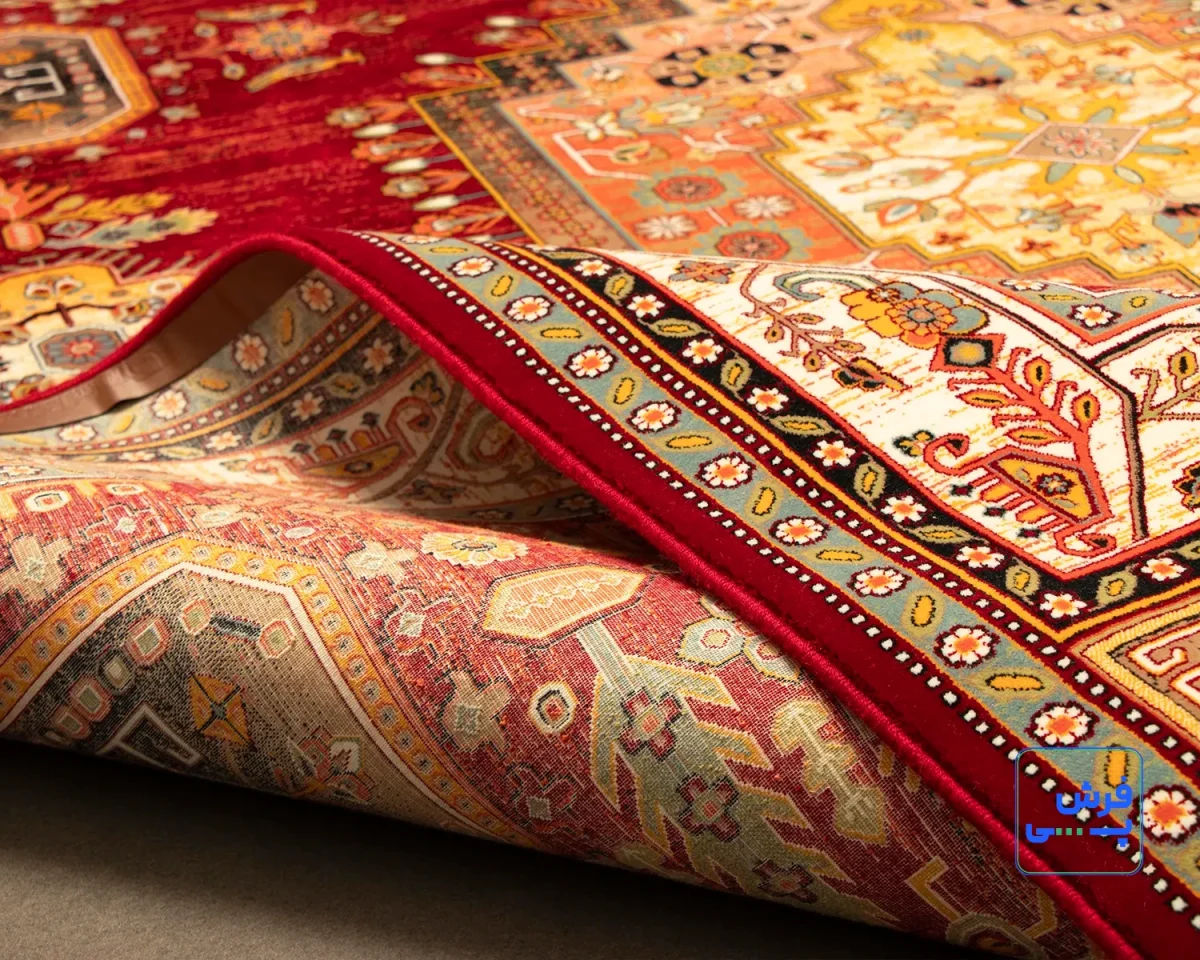 n-120-2552-a-6.webp خرید اقساطی | فرش وینتیج کد 120_ رنگ 2550 قرمز